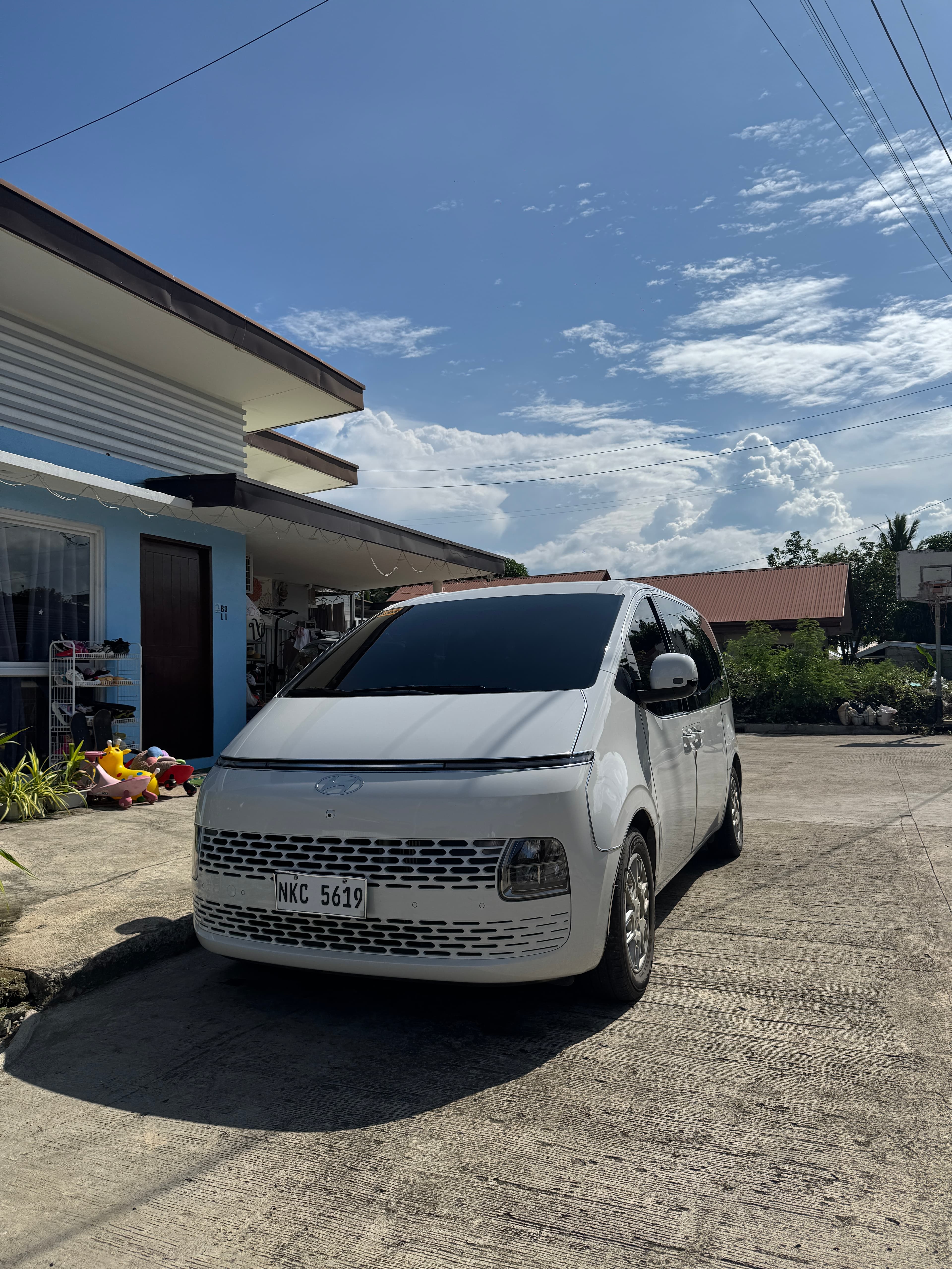 2024 Hyundai Staria van hire Puerto Princesa - premium exterior Honda Bay Underground River tours